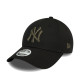 New Era Καπέλο New York Yankees Womens Metallic Logo 9FORTY Adjustable Cap